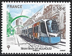 Timbre: Tram-train de Mulhouse