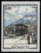 Timbre: Monte Carlo &agrave; la belle &eacute;poque