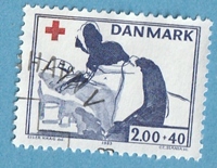 Timbre: Surtaxe au profit de la Croix Rouge