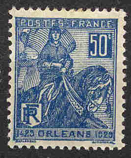 Timbre: D&eacute;livrance d'Orl&eacute;ans
