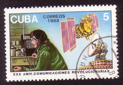 Timbre: Ann&eacute;e mondiale t&eacute;l&eacute;communications