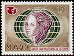 Timbre: Ann&eacute;e Internationale de la Femme
