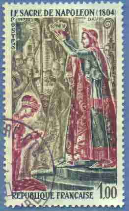 Timbre: Sacre de Napoleon