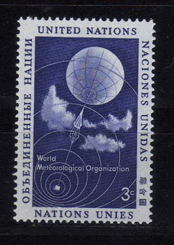 Timbre: Organisation m&eacute;t&eacute;orologique mondiale