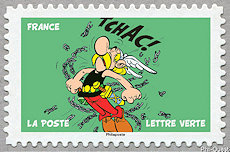 Timbre: Asterix - tchac