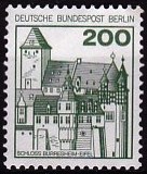 Timbre: Ch&acirc;teau de B&uuml;rresheim