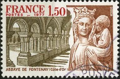 Timbre: Abbaye de Fontenay