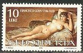 Timbre: Goya, la Maja nue