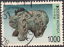 Timbre: Objet funéraire