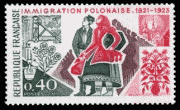 Timbre: Immignation polonaise de 1921-1923