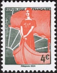 Timbre: Marianne &agrave; la Nef