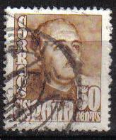 Timbre: G&eacute;n&eacute;ral Fransisco Franco