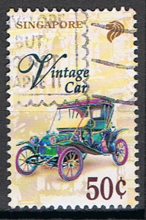 Timbre: Voiture ancienne