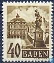 Timbre: Ch&acirc;teau de Rastatt (sans indication de monnaie)