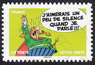Timbre: Asterix - J'aimerais un peu de silence