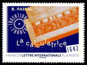 Timbre: Inventions fran&ccedil;aises : Calculette N&deg;01