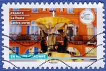 Timbre: Fontaine en Haute Garonne