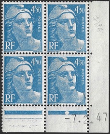 Timbre: Type Marianne de Gandon