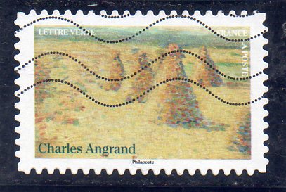 Timbre: Les Villottes de Charles Angrand