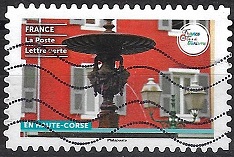 Timbre: Fontaine en Haute Corse