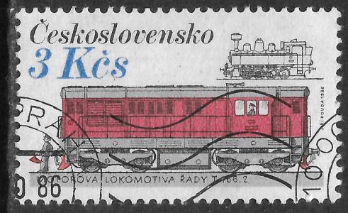 Timbre: Locomotive Diesel T466.2