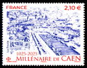 Timbre: Mill&eacute;naire de Caen