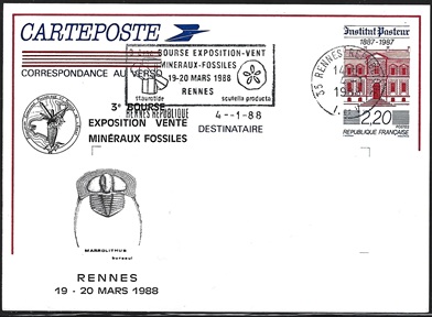 Timbre: Centenaire de l'institut Pasteur