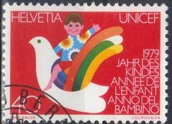 Timbre: Ann&eacute;e internationale de l'Enfant