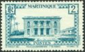 Timbre: Fort de France : Palais du Gouvernement