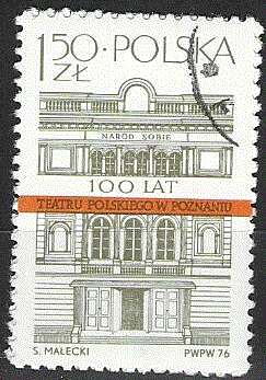 Timbre: Th&eacute;&acirc;tre polonais de Poznan