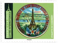 Timbre: Véritable fromage de Camenbert