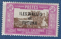 Timbre: Case de chef indig&egrave;ne  