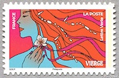 Timbre:  Les signes du zodiaque : Vierge
