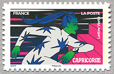 Timbre:  Les signes du zodiaque : Capricorne