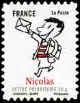 Timbre: Sourires avec le Petit Nicolas des dessinateurs Ren&eacute; Go