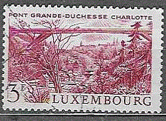Timbre: Pont Grande-Duchesse Charlotte