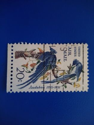 Timbre: Pies du Mexique, par J.J. Audubon