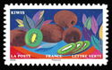 Timbre: Jardins  d'automne - kiwis