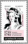 Timbre: Les Reines de France Marie-Antoinette d&rsquo;Autriche 1755-1