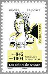 Timbre: Ad&eacute;la&iuml;de d'Aquitaine