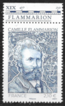Timbre: Camille Flammarion - Astronome fran&ccedil;ais