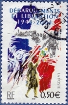 Timbre: D&eacute;barquement et lib&eacute;ration