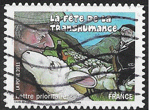 Timbre: F&ecirc;te de la transhumance