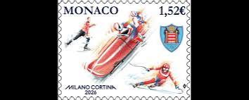 Timbre: JEUX OLYMPIQUES MILANO CORTINA 2026