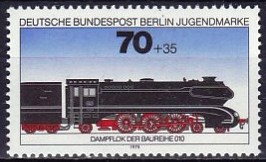 Timbre: Locomotive &agrave; vapeur