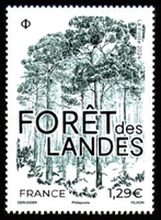 Timbre: La for&ecirc;t des Landes