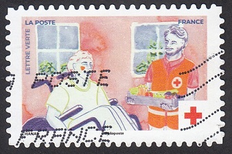 Timbre: Croix rouge