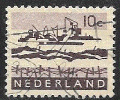 Timbre: Travaux du Delta