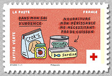 Timbre: nourriture non p&eacute;rissable sans cuisson