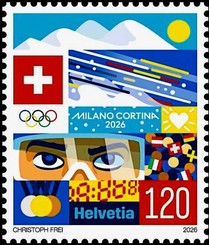 Timbre: 2026 Winter Olympic Games, Milan-Cortina